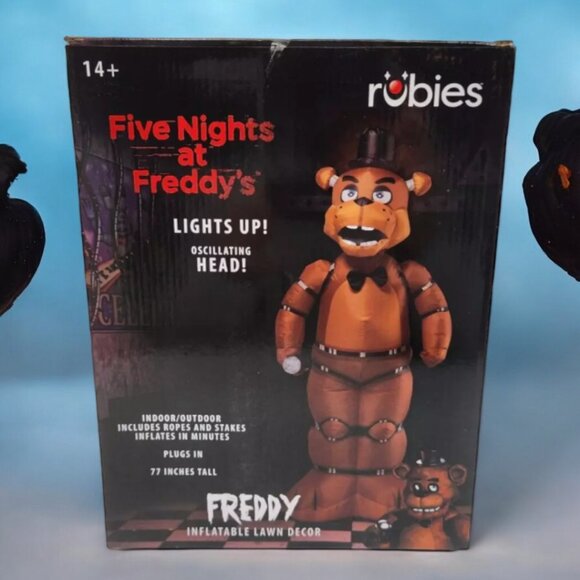 Five Nights at Freddy's 3 Pack Inflatable Animated Halloween Prop Animatronics - Picture 11 of 13